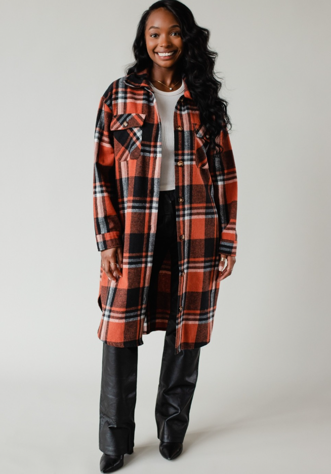 Selina Long Flannel