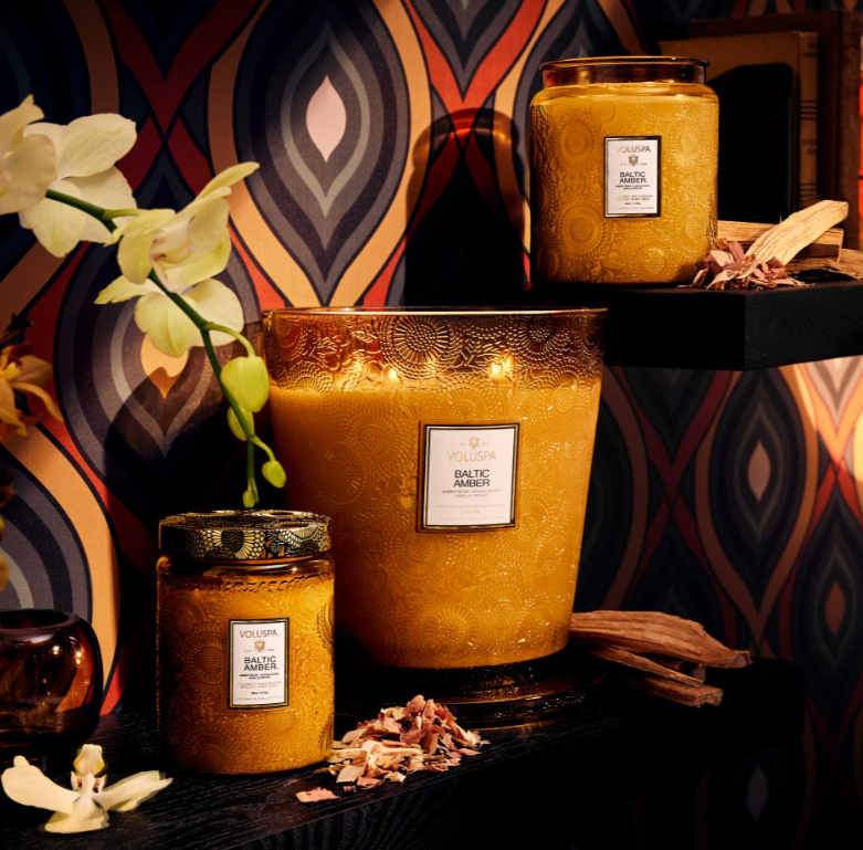 Voluspa Baltic Amber Candle