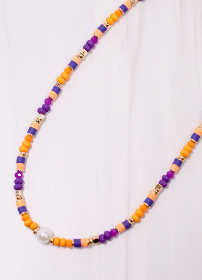 Caroline Hill Oskar Beaded Necklace