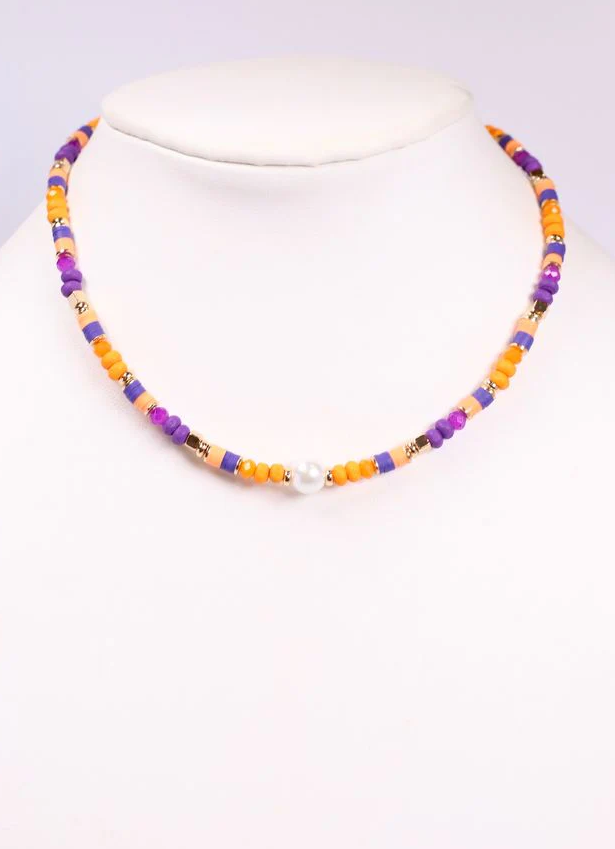 Caroline Hill Oskar Beaded Necklace