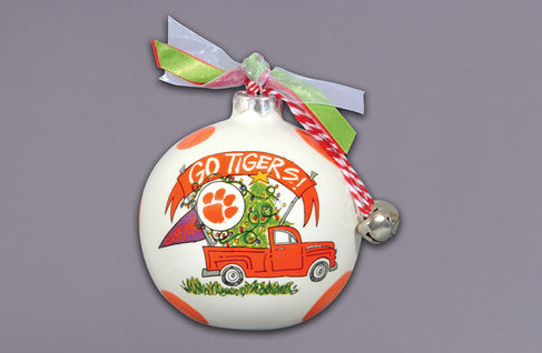 Magnolia Lane Go Tigers Truck Ornament