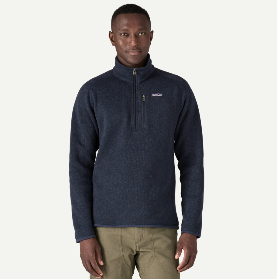 Patagonia Men's Better Sweater 1/4 Zip Fleece