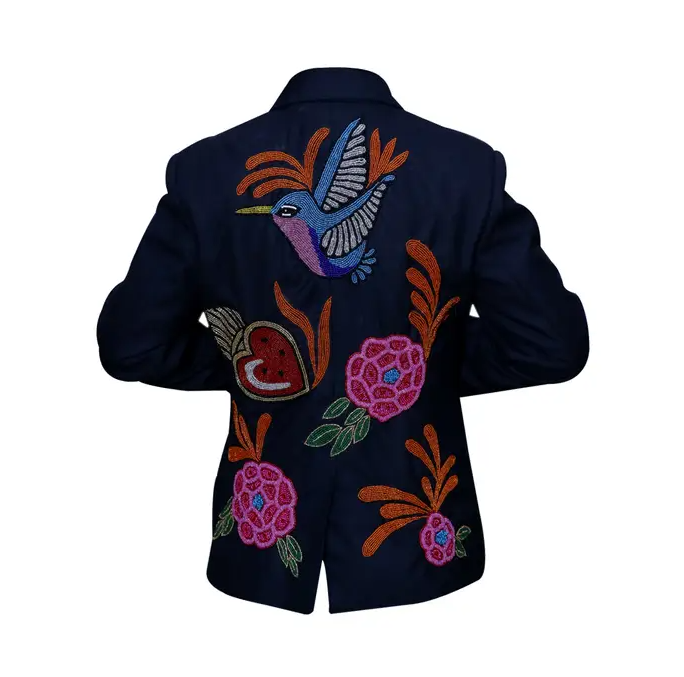 Veda Women's Beaded Blazer