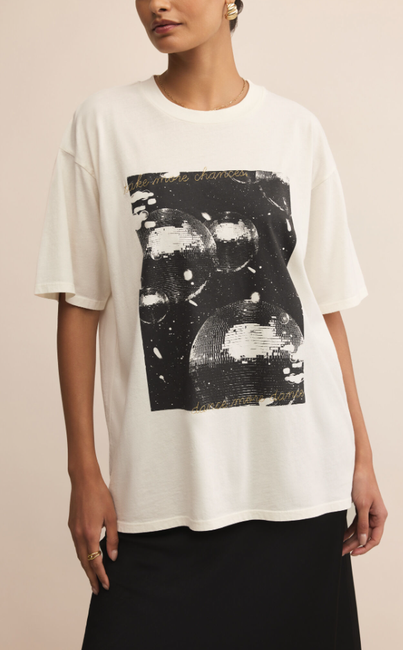 Z Supply Dance More Dances City Tee