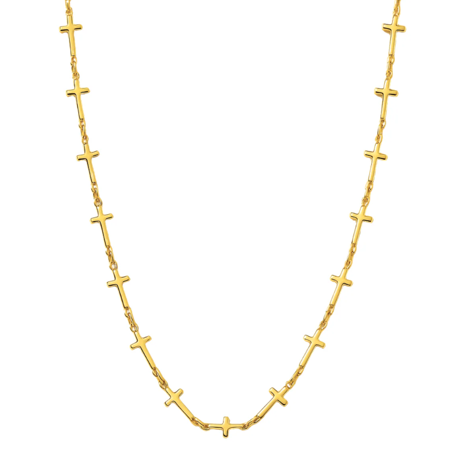 Ellie Vail Kennedy Cross Chain Necklace