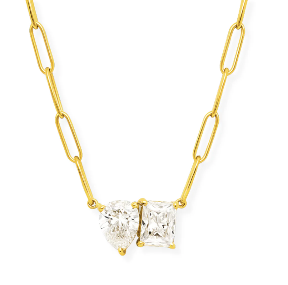 Ellie Vail Cecilia Toi Et Moi Necklace