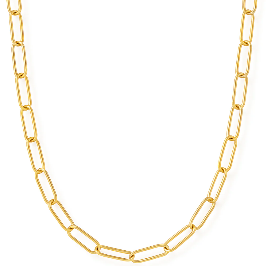 Ellie Vail Jayden Paper Clip Chain Necklace
