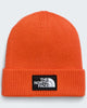 The North Face Logo Box Cuffed Beanie