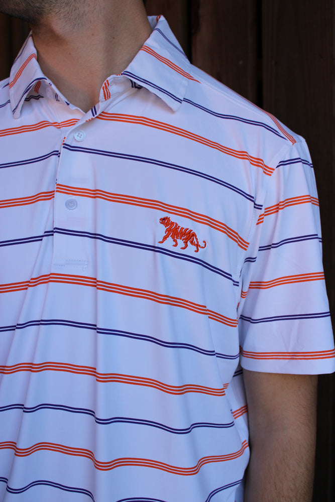 Elkmont Tiger Men's Triple Threat Polo