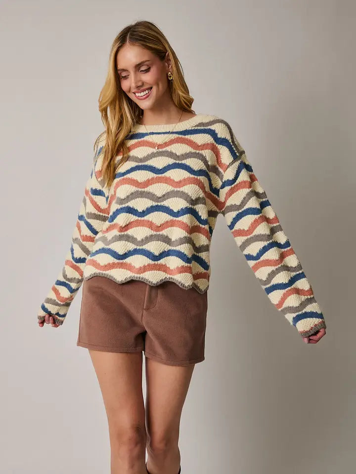 Mona Zig Zag Sweater