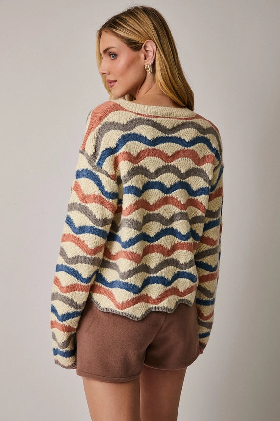 Mona Zig Zag Sweater