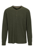 North River Men's Heather Waffle 3 Button Henley