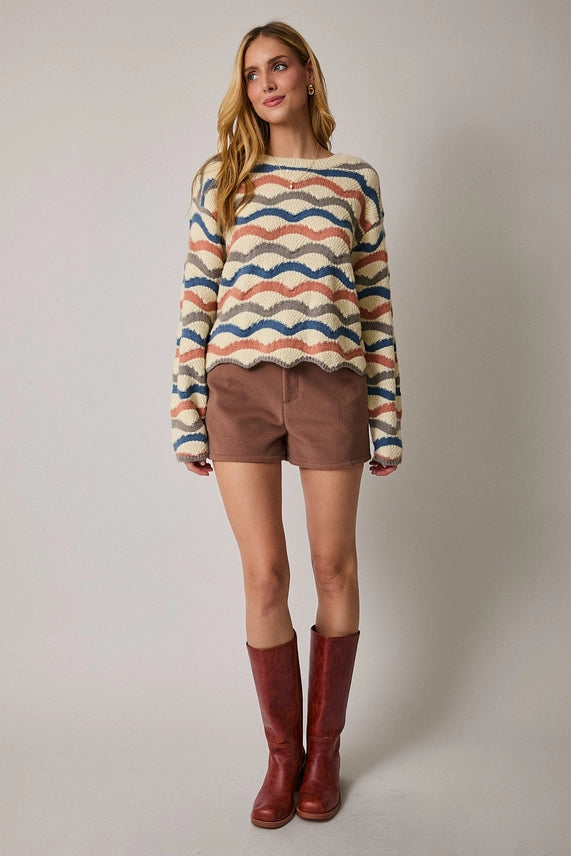 Mona Zig Zag Sweater