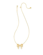 Kendra Scott Krista Bow Short Pendant Necklace