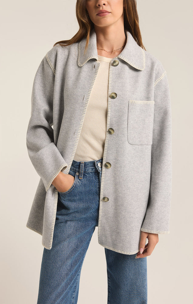 Z Supply Olivia Whipstitch Jacket