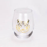 Go Get 'Em Tiger Wine Glass Set