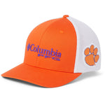 Columbia Clemson Collegiate PFG Mesh Snap Back Ball Cap