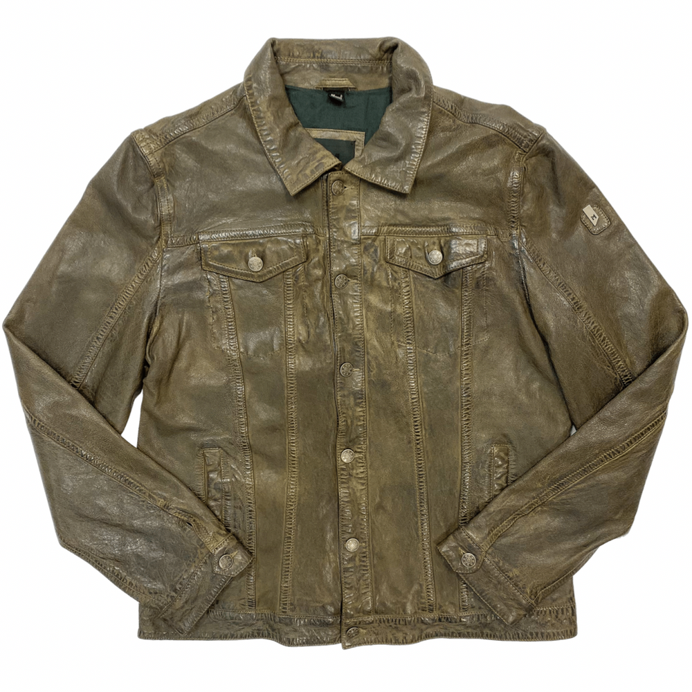 Geoff Men's Leather Jacket