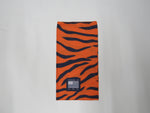 Tiger Stripe Collegiate Multi-Use Neck Gaiter Orange & Navy
