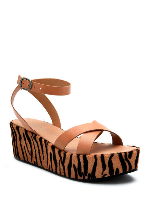 Matisse leopard clearance wedges