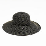 Eva Ribbon Braid Hat with Ticking