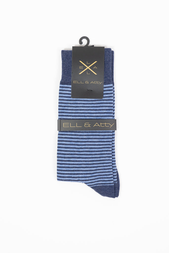 Ell & Atty Men's Mini Stripe Socks
