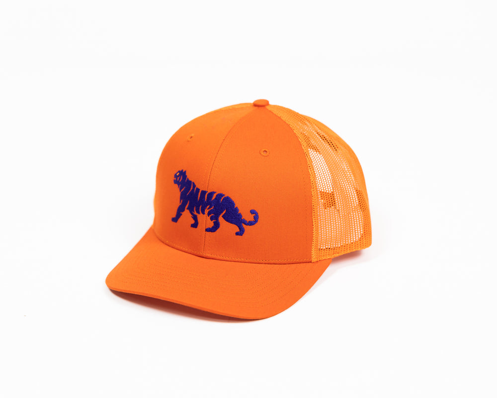 Elkmont Embroidered Tiger Mesh Back Hat