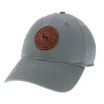 Elkmont Leather Circle Patch Hat