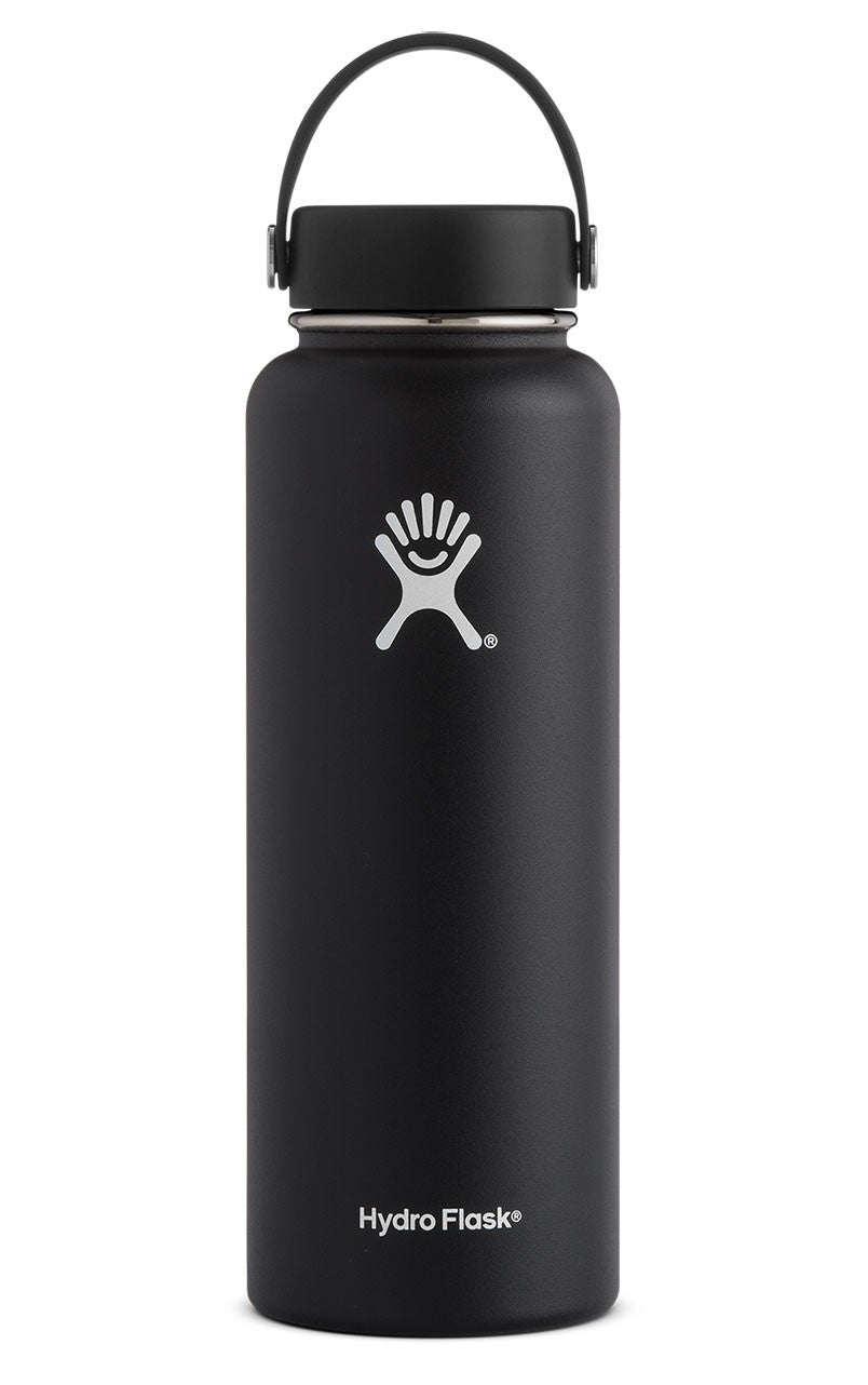 999KILL Hydro Flask Wide Mouth Water Bottle 40oz with Straw Lid