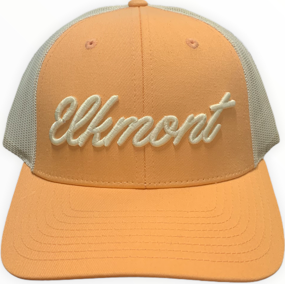 Elkmont Cursive Trucker Hat
