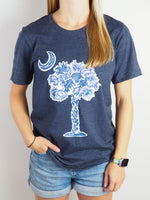 SC Palm Tree and Crescent Moon Tee