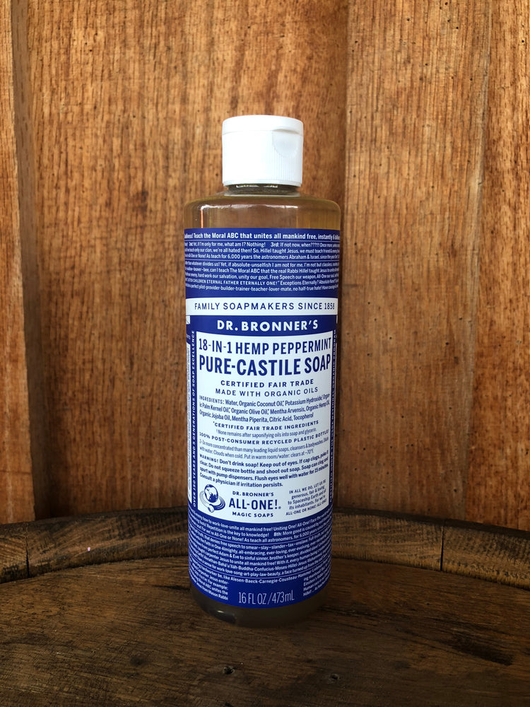 Dr. Bronner's Peppermint Castile Soap