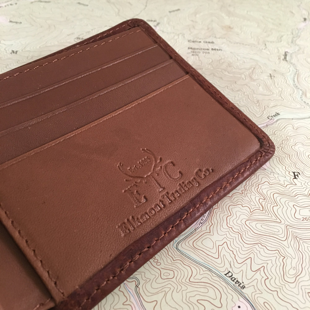 Elkmont Vintage Bison Mesa Bi-Fold Wallet