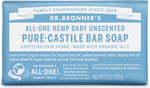 Dr. Bronner's Baby Unscented Castile Soap