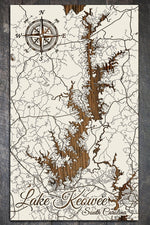 Fire & Pine Lake Keowee, South Carolina Map
