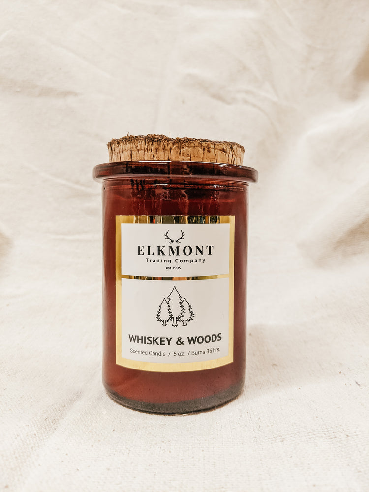 Elkmont Signature Whiskey & Woods Candle