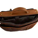 Jefe- Leather Messenger Briefcase