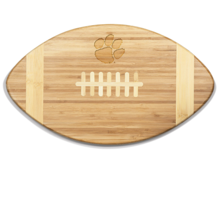 Clemson Touchdown Bamboo Cutting Board