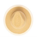 San Diego Hat Co. Water Repellent Striped Fedora