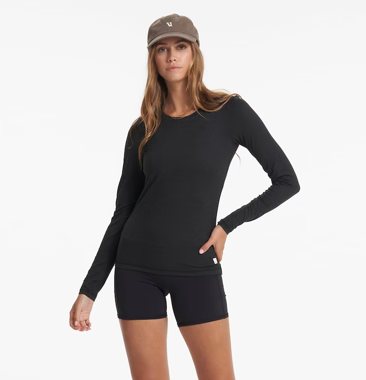 Vuori Women's Long Sleeve Lux Crew