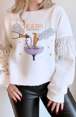 Clemson Tigers Disco Fringe Pullover