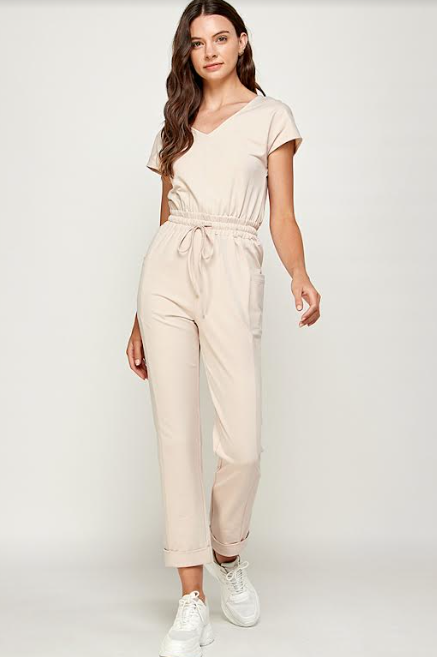 Symone French Terry Jumpsuit