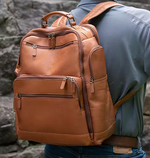 Alma Leather Backpack