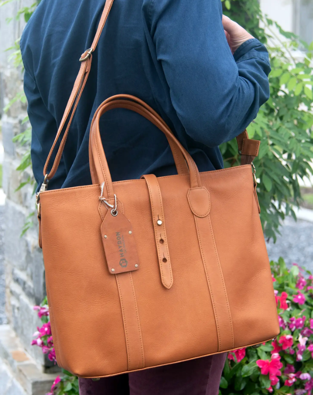 Hombre Leather Tote Bag