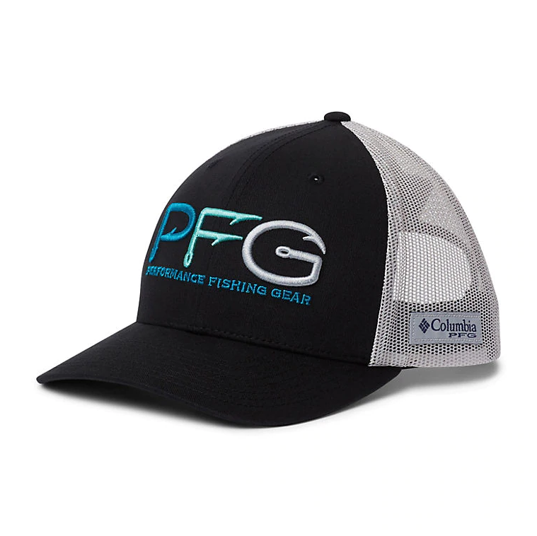 columbia performance fishing gear hat Columbia PFG Mesh Snap Back Hooks Ball Cap – Elkmont Trading Company