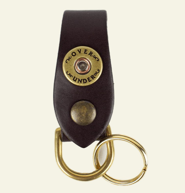 Over Under Leather Key Fob