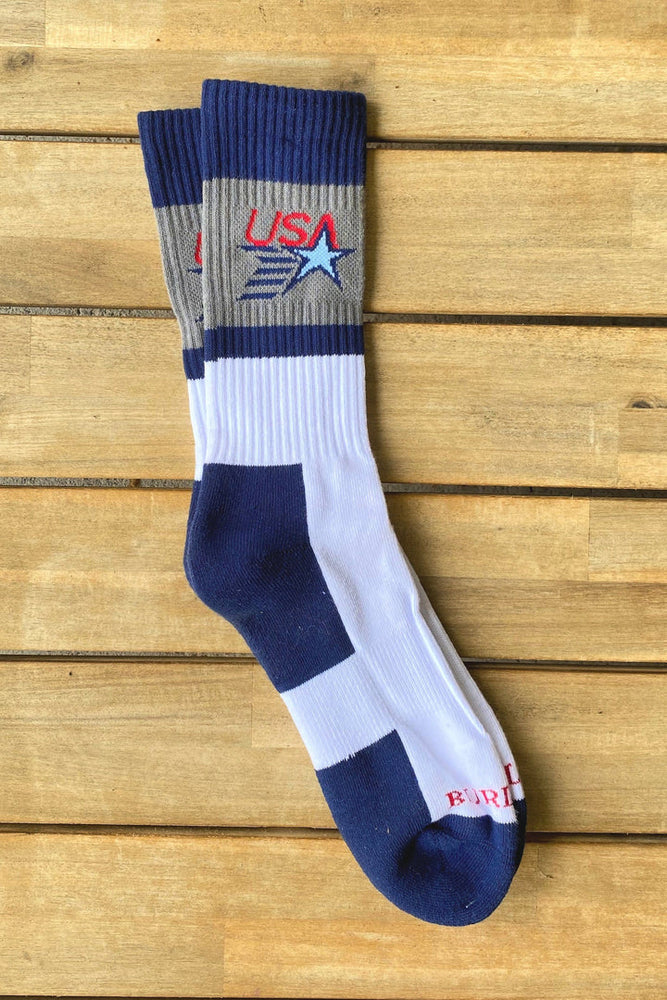 Burlebo USA Star Socks