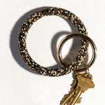 INK+ALLOY Seed Bead Key Ring