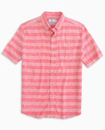 Southern Tide Men's Edgewater Printed Short Sleeve Button Down