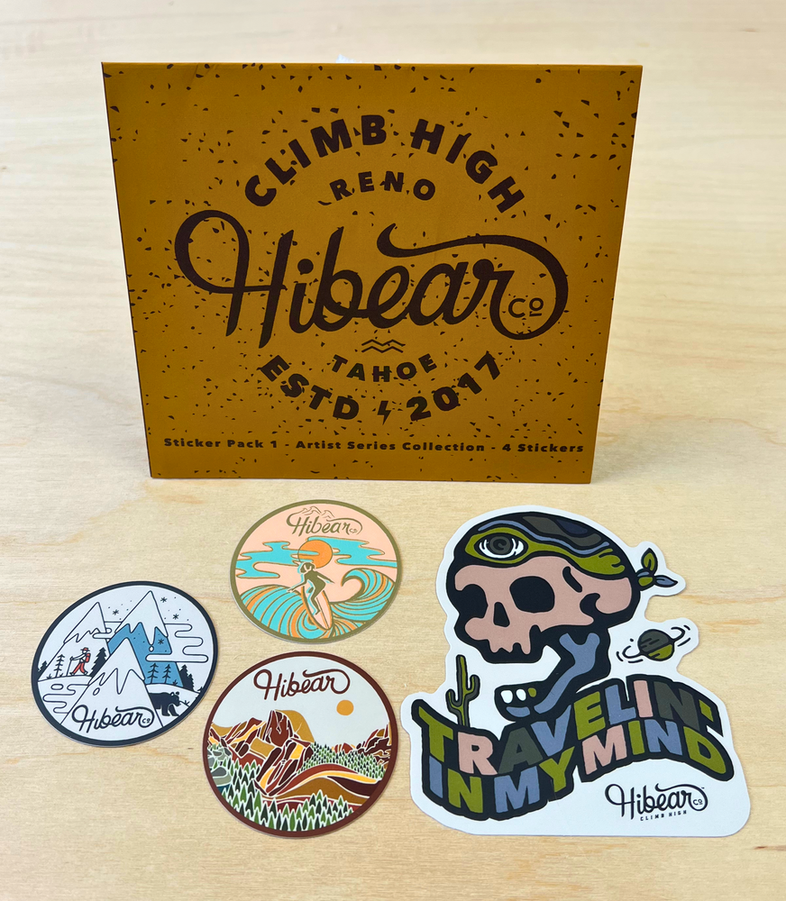 Hibear Sticker Pack Artist Series Collection